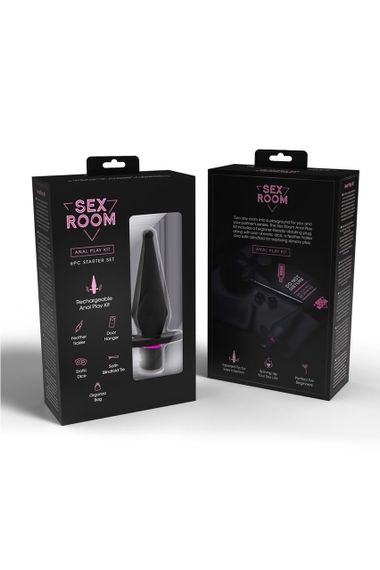 Набор для анальных игр Dream Toys Sex Room, черный Sex Aura