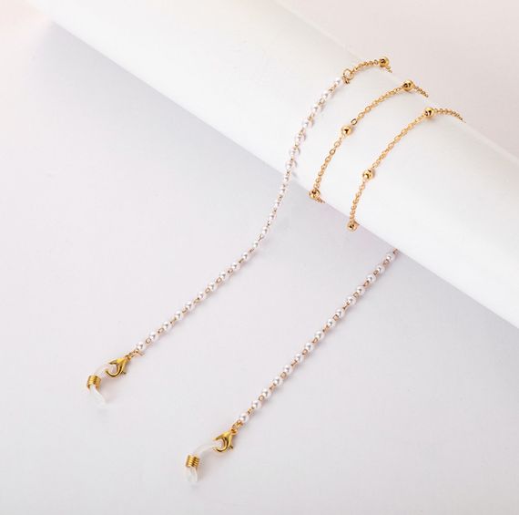 Ланцюжок для окулярів White and Gold 7 9884 70 см