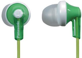 Наушники Panasonic RP-HJE118GU Зеленый