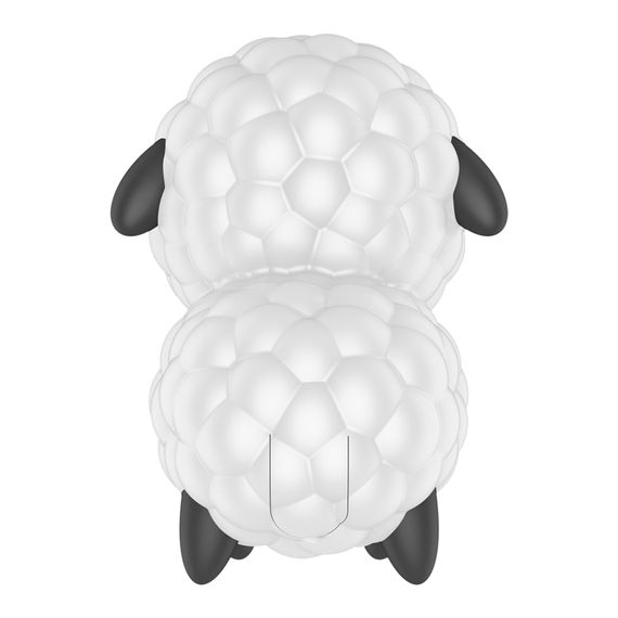 Вакуумний кліторальний стимулятор Satisfyer Dreamy Sheep, Білий-чорний | Зображення 3