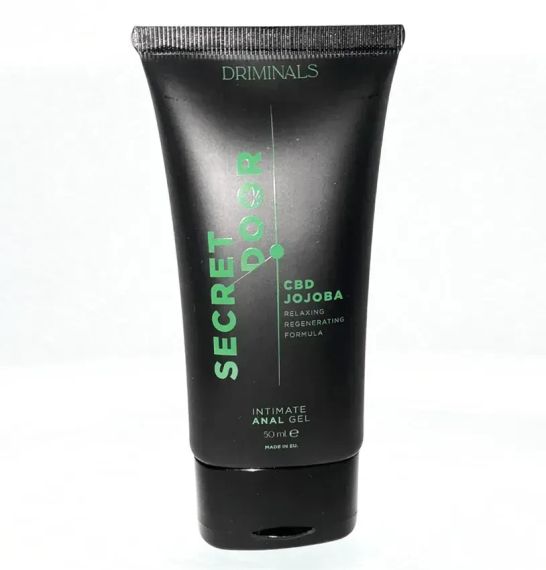 Анальний лубрикант Driminals Secret Door CBD & JOJOBA на водній основі, 50 мл Sex Aura