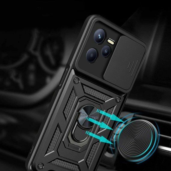 Чохол Defender з захистом камери для Narzo 50A Prime / Realme C35 колір Синiй | Зображення 4
