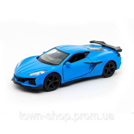 Машинка инерционная Chevrolet Corvette Z06 2023 TechnoDrive 250383W(Blue) масштаб 1:43