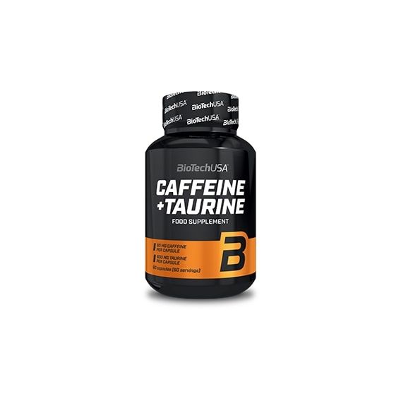 Комплекс до тренування BioTechUSA Caffeine & Taurine 60 Caps