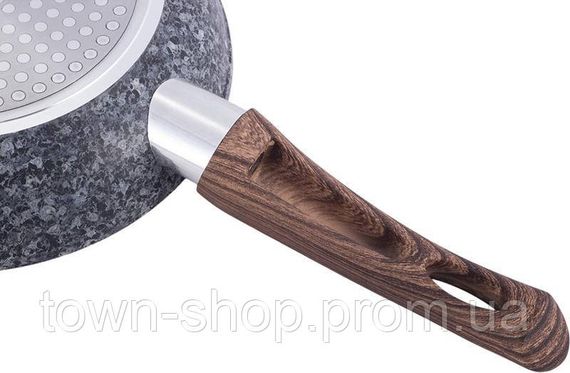 Сковорода Kamille Grey Marble Ø30см индукционная с антипригарным покрытием KM-4164 | Зображення 3