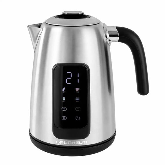 Електрочайник Grunhelm EKS-26401S 1.7 л сріблястий