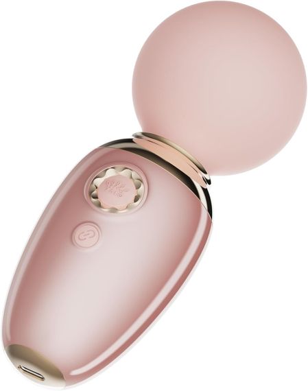 Вібратор мікрофон Zalo AVA зі смарт управлінням, ніжно-рожевий Sex Aura | Зображення 5