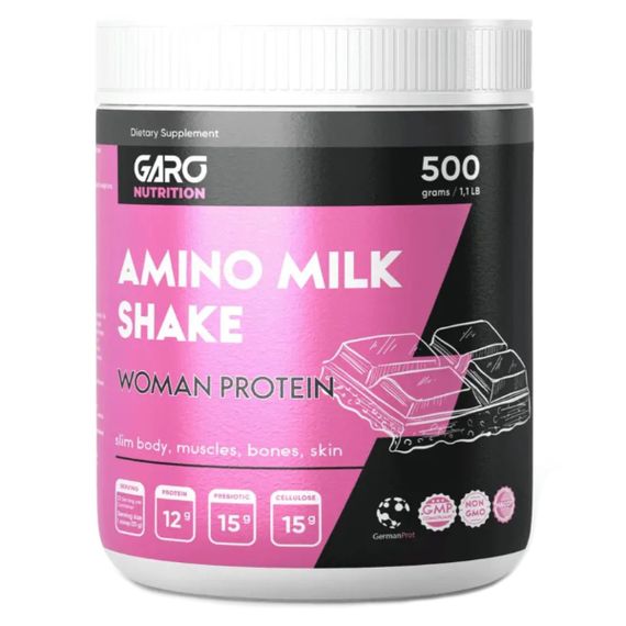 Протеїн GARO Nutrition Amino Milk Shake 500 g /15 servings/ MilkChoco