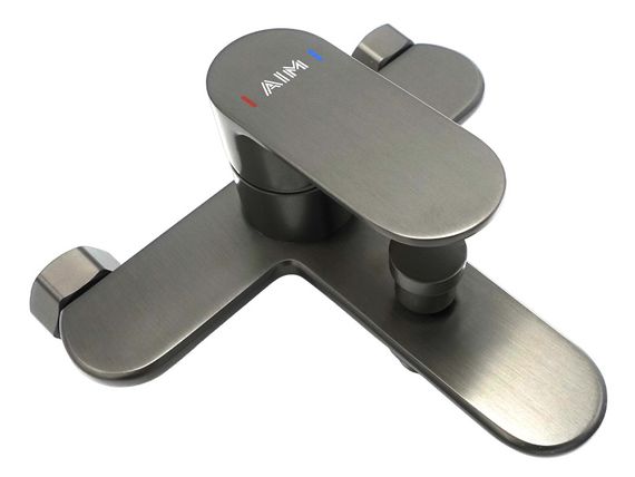 Змішувач для ванни латунь AIM темно-сірий DG01230 (gun grey) | Зображення 5