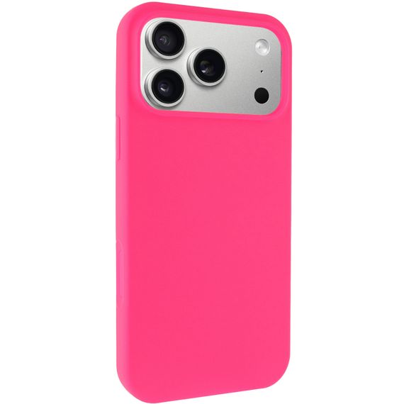 Чохол Silk Full Protective (AA) NO LOGO для Apple iPhone 17 Pro / 18 Pro (6.3") Рожевий / Barbie pink