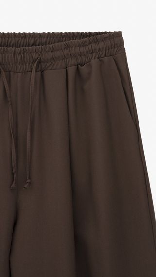 Штани палаццо однотонні жіночі GENUA 2623 3XL Коричневий shop (2000999495281) | Зображення 1