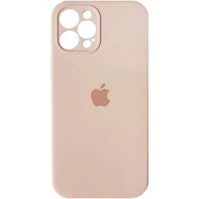Чохол Silicone Case Full camera для iPhone 12/12Pro Nude