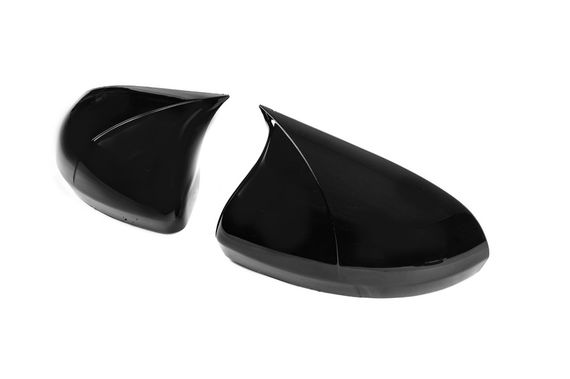 Накладки на дзеркала BMW-Style (2 шт) для Renault Captur 2019- рр | Зображення 1