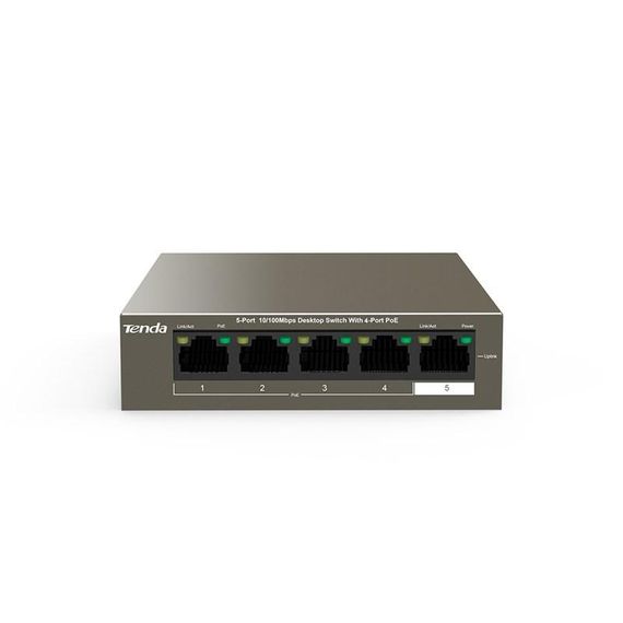 Коммутатор TENDA TEF1105P-4-63W 4xFE PoE, 1xFE Uplink (TEF1105P-4-63W)