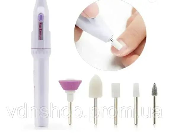 Фрезер для манікюру, набір для манікюру та педикюру Beauty 2 батарейки типу АА | Зображення 1