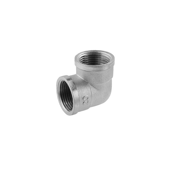 Угольник усиленный LexLine 3/4" ВВ никелированный НК0102-Вн