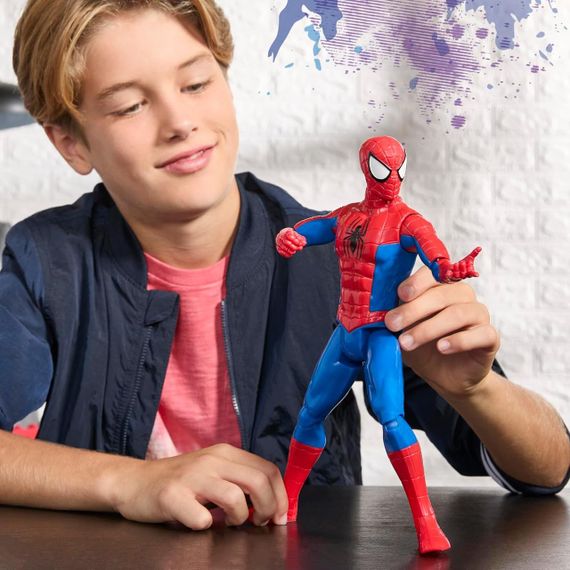 Игровая фигурка Человек-Паук 30 см Спайдермен Hasbro Marvel Spider-Man 12" Action Figure | Зображення 8