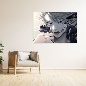 Плакат-постер з принтом Кавун Jujutsu Kaisen Магічна битва Inumaki Toge Інумакі Тоге проклята мова А2 ПЛ000764(А2)