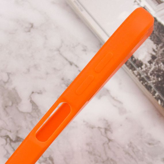 Силіконовий чохол Candy Full Camera для Samsung Galaxy A25 5G Помаранчевий / Orange | Зображення 3