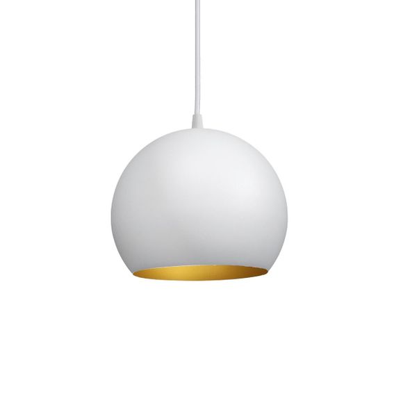 Світильник підвісний (люстра) Bowl P150 Білий, Золото, Atmolight