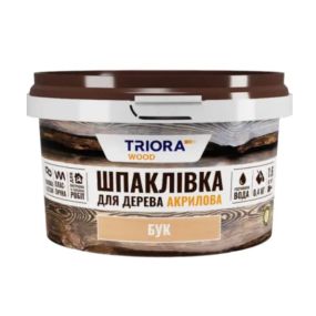 Шпаклівка 0,4кг для дерева Triora 444 Бук