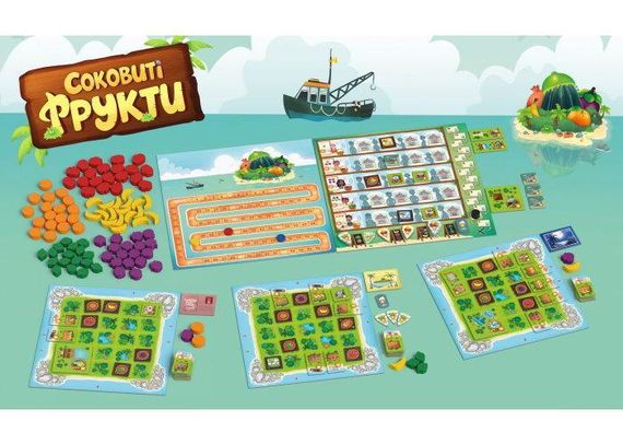 Настольная игра Сочные фрукты (Juicy Fruits) укр. | Зображення 6
