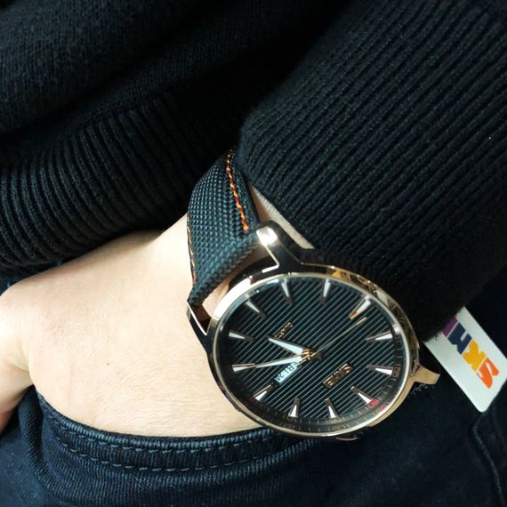 Мужские часы стильные часы для мужчины Брендовые наручные мужские кварцевые LU-63 | Зображення 3