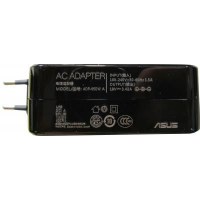 Блок живлення до ноутбуку ASUS 65W 19V 3.42A разъем 4.5/3.0 (pin inside) (ADP-65DW / A40152) | Зображення 1