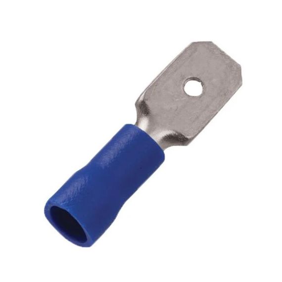 Роз'єм "тато" MDD 2-187(5) (1,5-2,5/4,8-0,5) синій Ny95500572