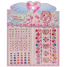 Наклейки декоративные XY-008-2(Pink) для авто, ноутбуков, телефонов