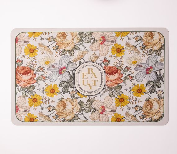 Набір килимків для ванни Flowers 2 штуки 80*50 см/50*40 см діатомітових Yiwu HP-42-174 | Зображення 3