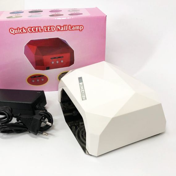 Сушарка для нігтів UV LAMP CCF+LED, Сушарка для нігтів, Портативна сушарка для нігтів. Колір: білий | Зображення 5