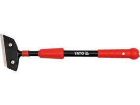 Скребок для скла 18x100мм ручка телескоп 390-600мм YATO YT-7551