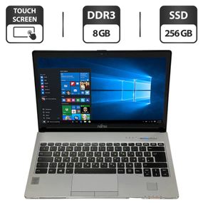 Ноутбук Fujitsu-Siemens LifeBook S935 / 13.3" IPS touch / Intel Core i5-5300U (2(4) ядра 2.3-2.9 GHz) / 8GB DDR3 / 256GB SSD / HD Graphics 5500б/у