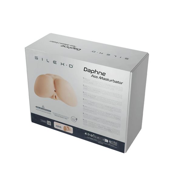 Мастурбатор-попка з двома входами SilexD Daphne Ass Masturbator, суперреалістичний, термореактивний sexstyle | Зображення 14