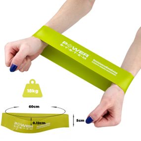 Резинка для фітнесу  Power System PS-4062 Flex Loop Medium Green (опір 18кг.)