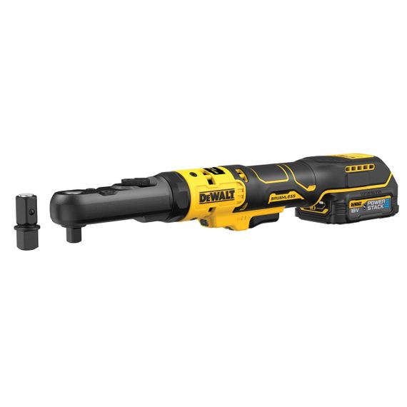 Гайковерт кутовий - трещотка акумуляторний безщітковий 102Нм DeWALT DCF510E2G