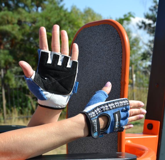 Рукавички для фітнесу Power System PS-2200 Workout Blue XS | Зображення 3