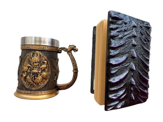 Подарунковий набір Кухоль 3D Скандинавські Боги та Блокнот 3D «Око Ілюзій» | Зображення 1