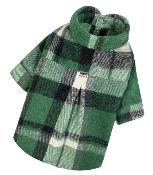 Сорочка картата зелена RUB-52 | Зображення 1