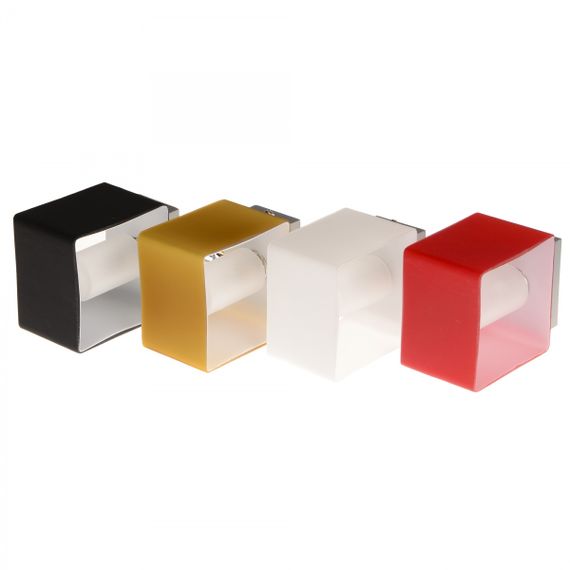 Бра настенное в спальню с квадратным плафоном BR-02 514W/1 G9 WH | Зображення 2