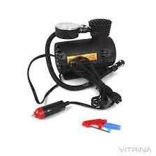 Компресор авто однопоршневий mini 15л/хв 7 Атм прикурювач СИЛА