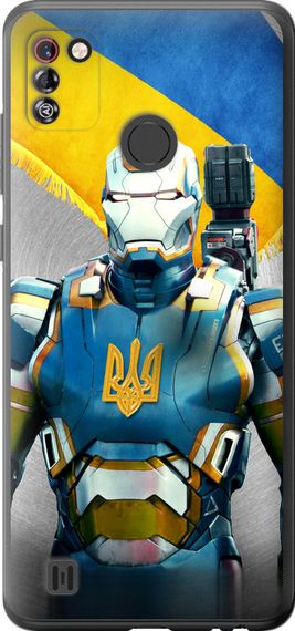Чехол на Tecno Pop 4 Pro BC3 Украинский киборг "980u-2444-17620"