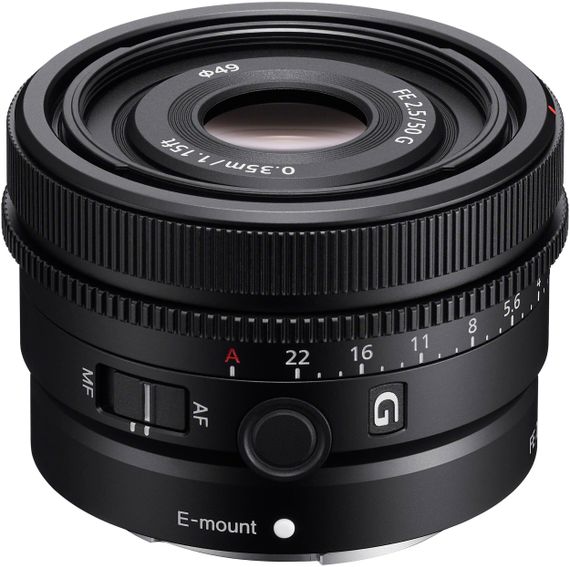 Объектив Sony 50mm, f/2.5 G для камер NEX (SEL50F25G.SYX)