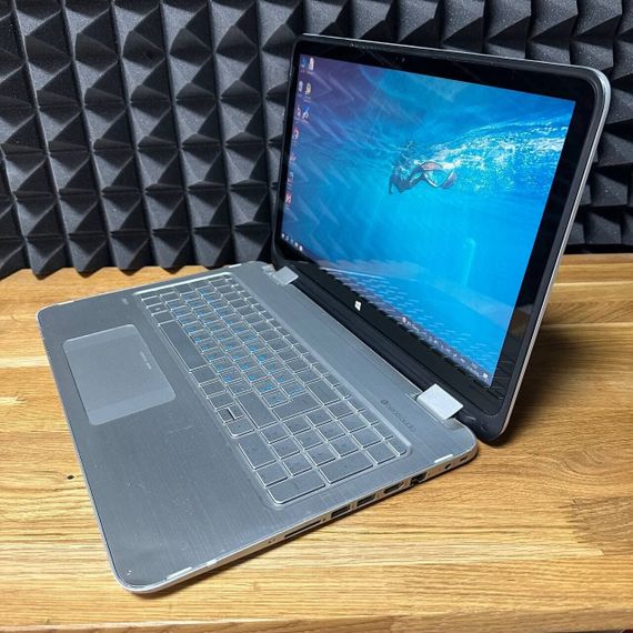 Ноутбук Б-класс HP Envy 15-U081NA / 15.6" (1920x1080) TN Touch / Intel Core i5-4210U (2 (4) ядра по 1.7 - 2.7 GHz) / 8 GB DDR3 / 128 GB SSD / Intel HD Graphics 4400 / WebCam б/у | Зображення 5