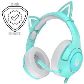 Ігрові навушники Onikuma Gaming CAT with LED K9 |3.5mm| навушники з вушками