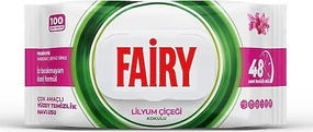 Вологі серветки для прибирання Fairy Lilyum Cicieg 100 шт