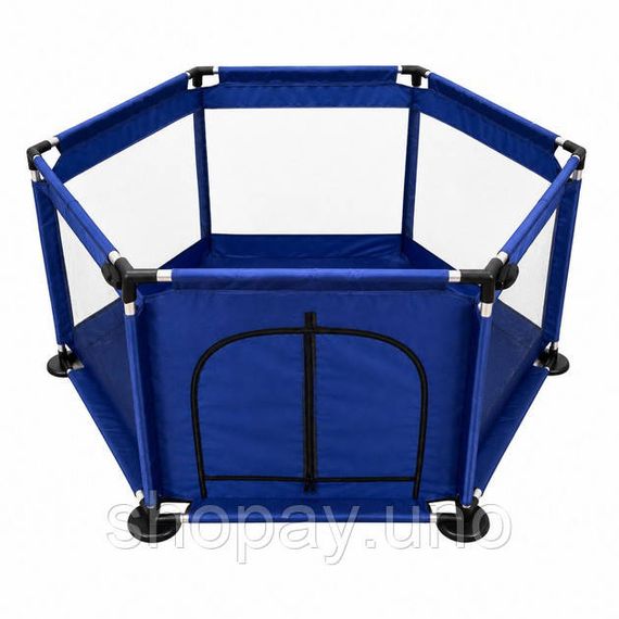 Детский игровой манеж для детей складной детский манеж 120х100х55см Blue RF-99 | Зображення 3