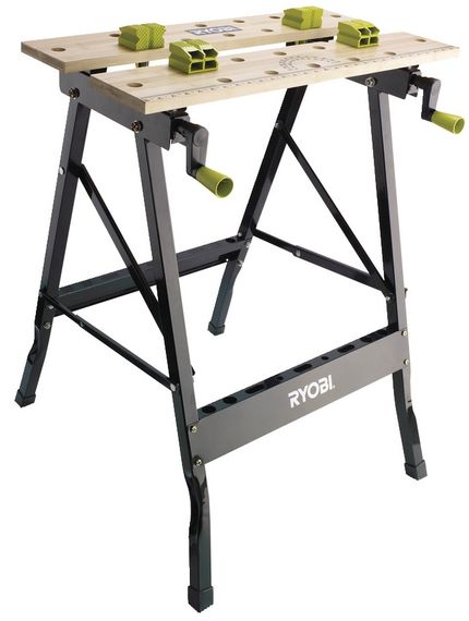 Верстак складной Ryobi RWB01, 605 x 120 x 180, 6 кг, 100 кг макс.вес (5133001778)