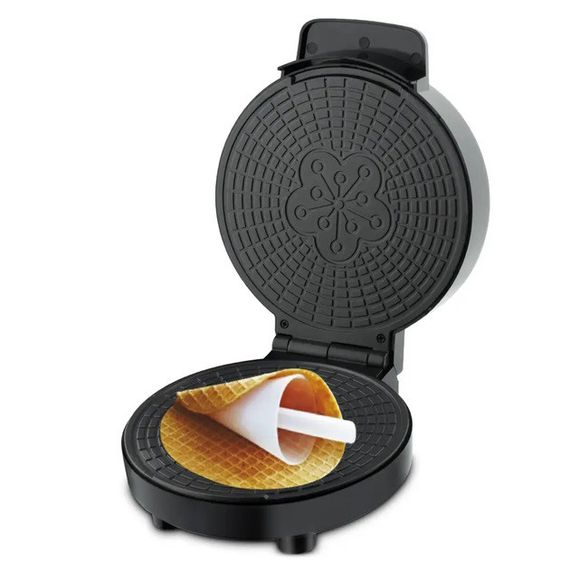 Електрична вафельниця RAF R.565 з антипригарним покриттям та конусом NU-356 для трубочок | Зображення 5